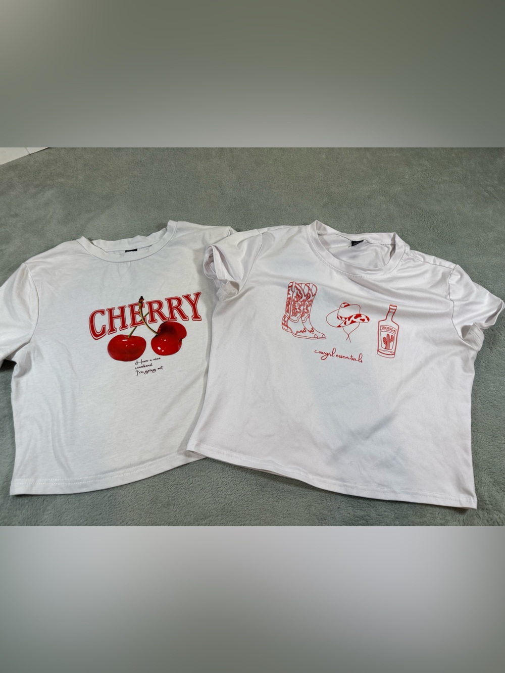 Bundle 2 medium crop tops